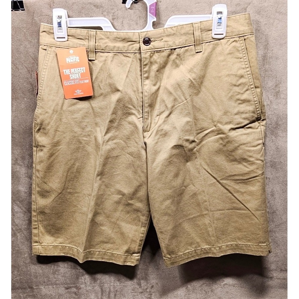 Dockers Pacific Collection The Perfect Short Classic Fit Khaki Tan 354120006 34
